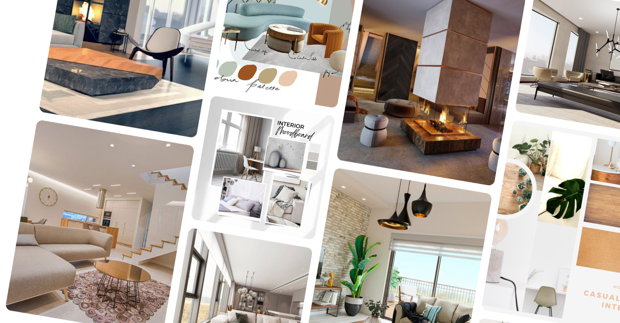 interior design digital presentation boards