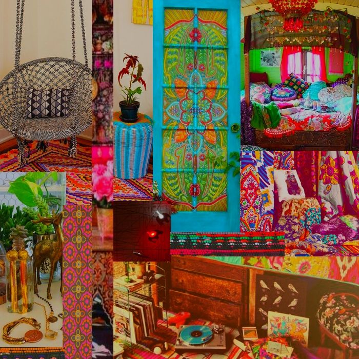 Bohemian Interior Design Style for Colorful Decor