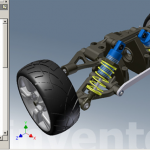 Render of an hoverboard