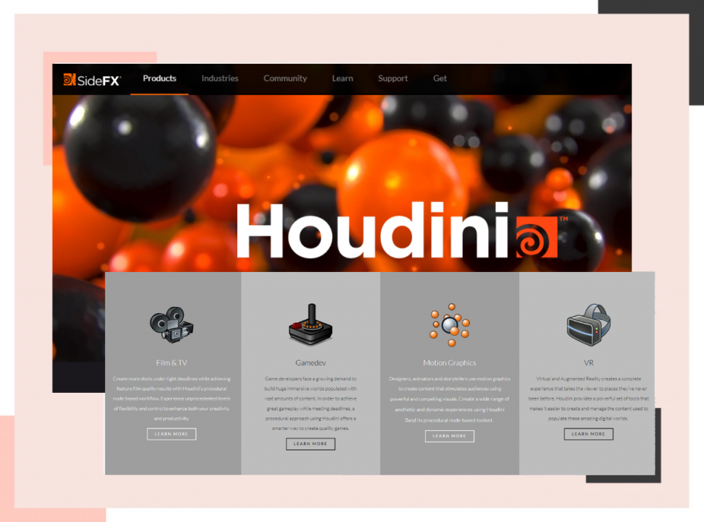 houdini - maya alternatives