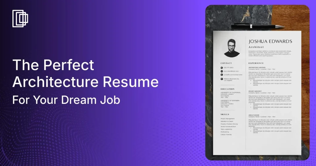 Creating an architecture resume for your dream job
