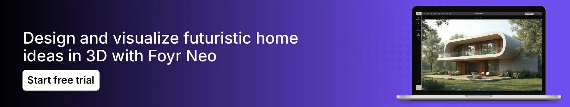 Foyr is an advanced rendering software for interior design