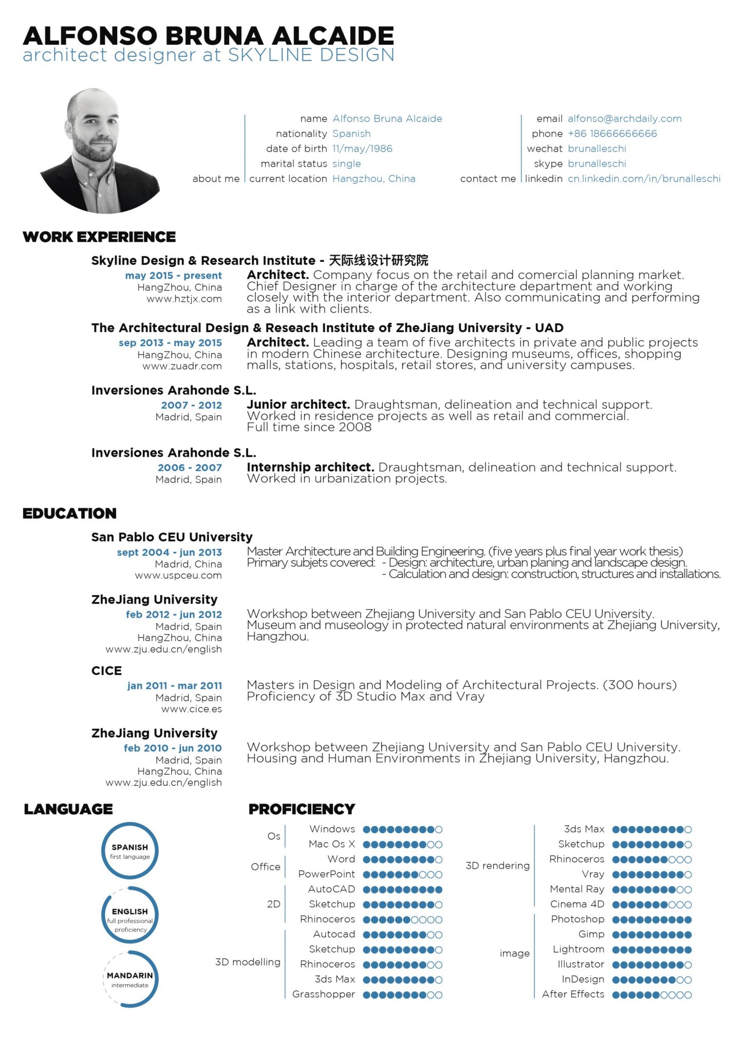 8 Best Tips To Create The Perfect Architecture Resume Foyr   Architecture Resume Sample 3 Scaled 