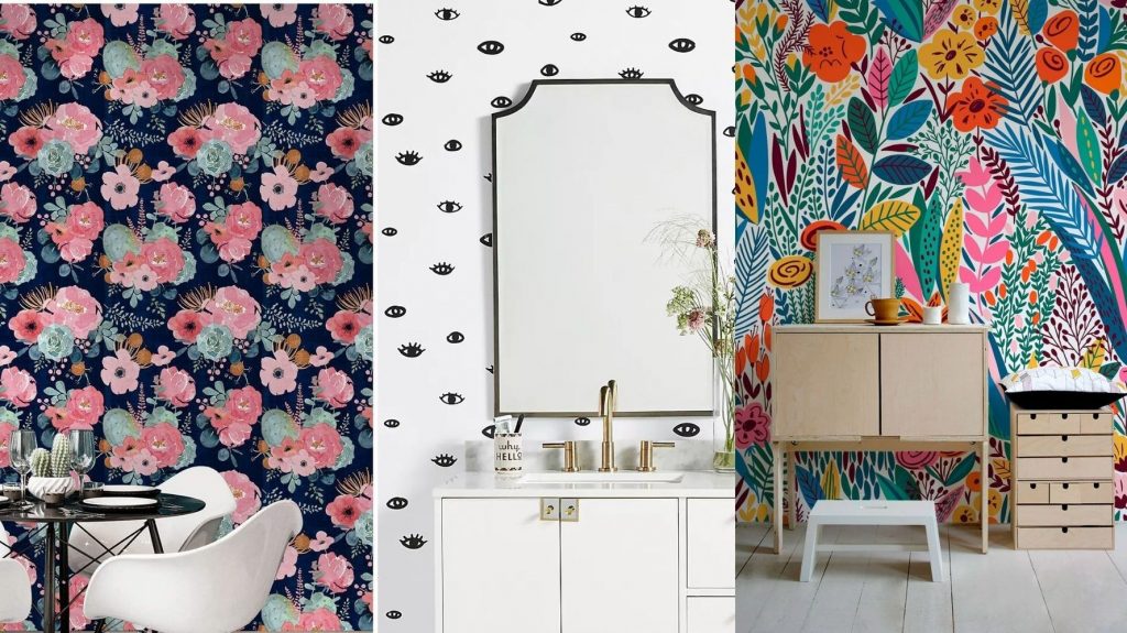 Whimsical wallpapers for home