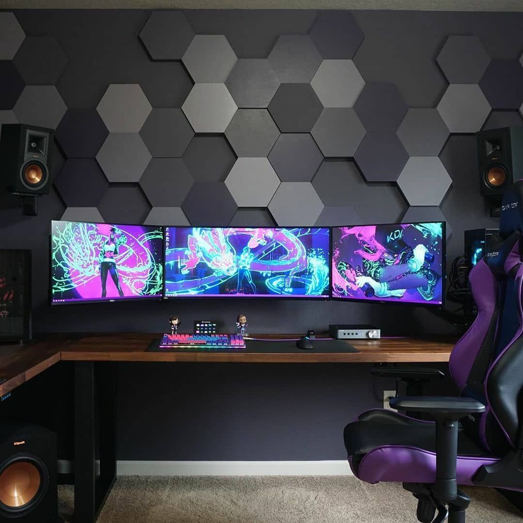 wall decor gaming room ideas