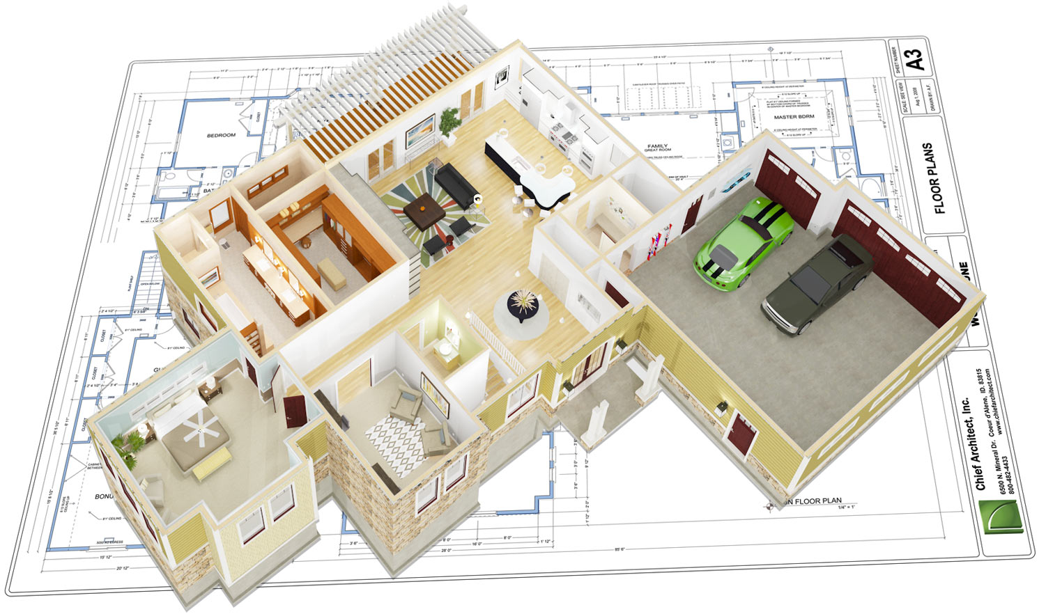 3d home architect plan