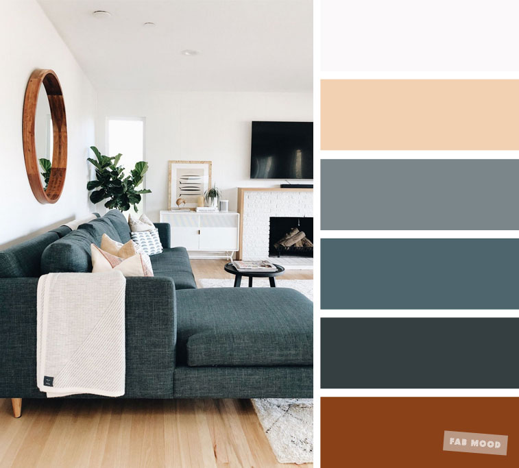 Small Living Room Color Scheme Ideas - Living Room Small Houzz Grey ...