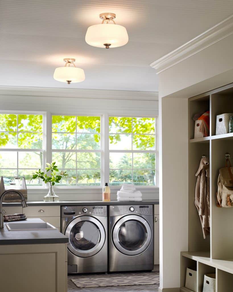 laundry room lighting design