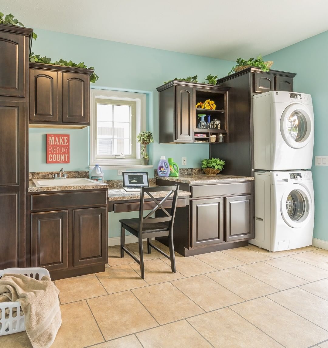 laundry space for relaxation