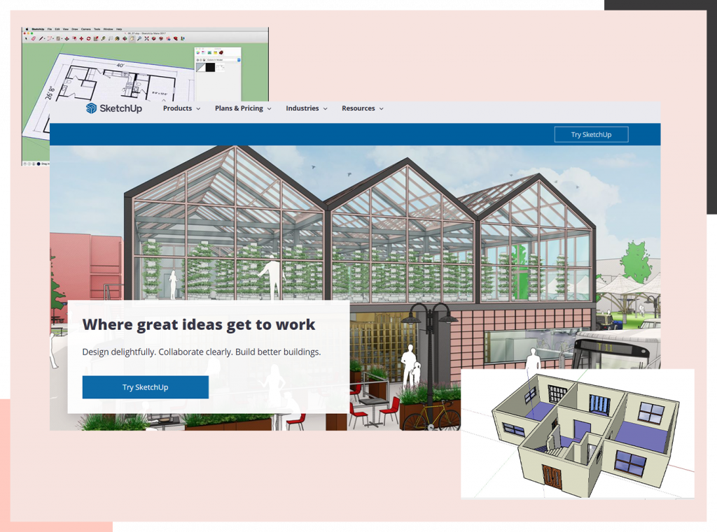 sketchup interior design software