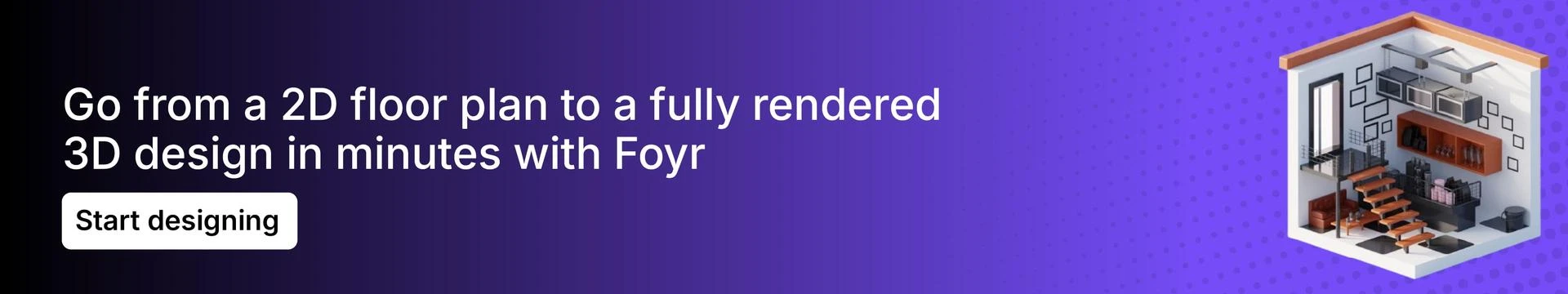 Foyr Neo's 2D to 3D design conversion feature Foyr Neo's 2D to 3D design conversion feature