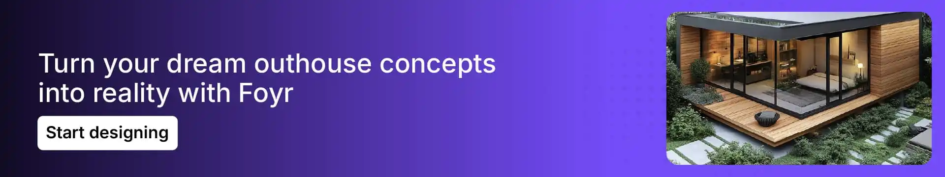 Foyr offers easy-to-use outhouse design planning tools