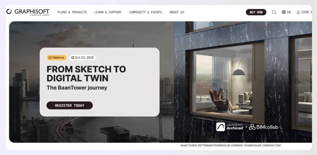 Screenshot of Archicad BIM software interface Screenshot of Archicad BIM software interface