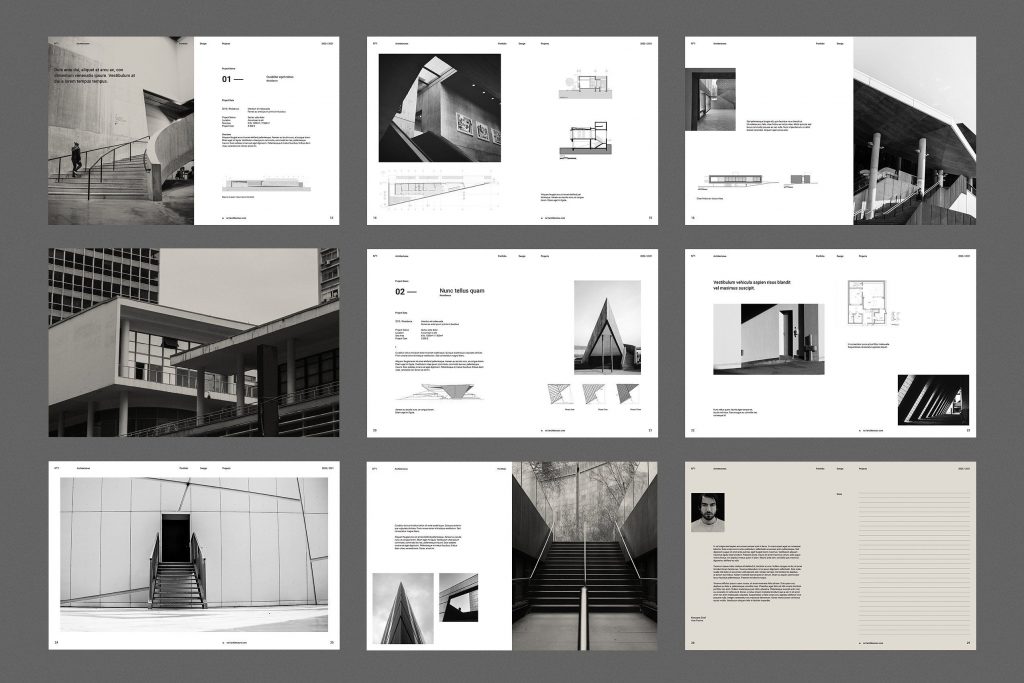 architecture student portfolio