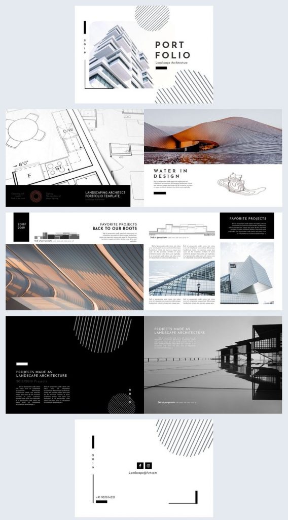 Architecture Portfolio Book Examples