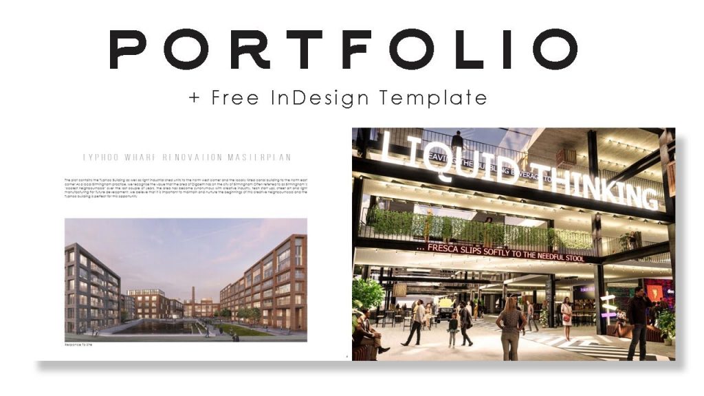 architecture portfolio template