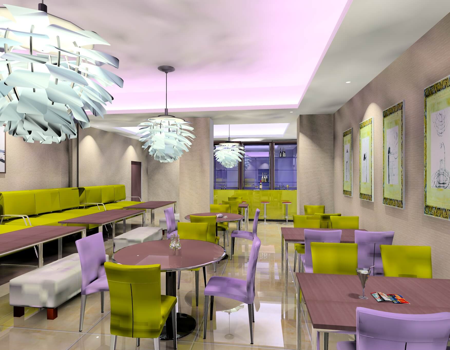 Colourful Ideas for Commercial Interior design