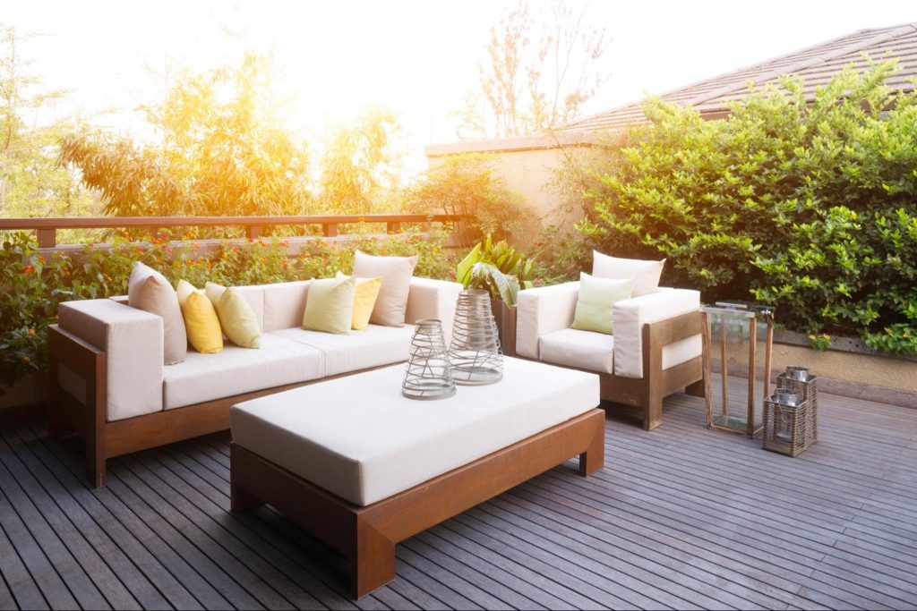outdoor furniture for terrace design