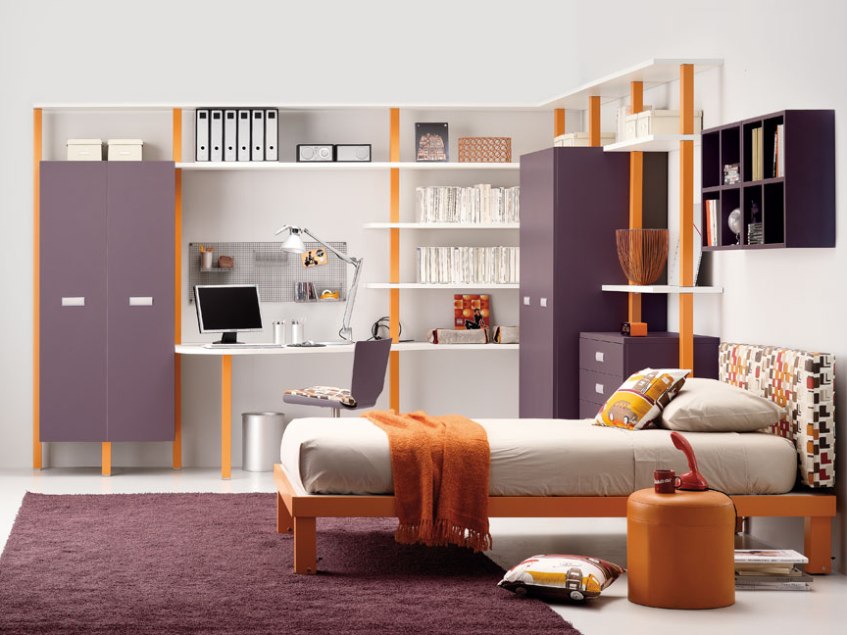 storage space for teen bedroom