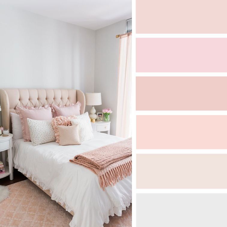 beautiful bedroom for teenage girl with pink color