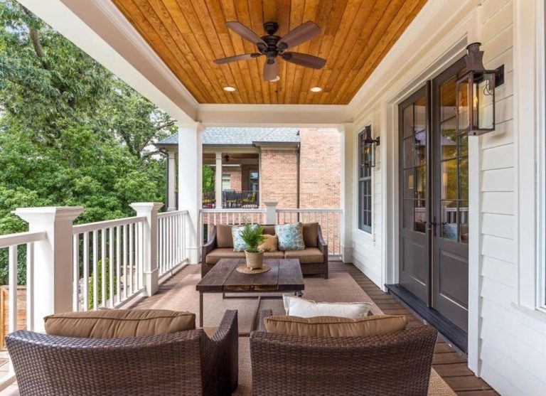 10 Best Front Porch Design Ideas and Back Porch Design Ideas | Foyr