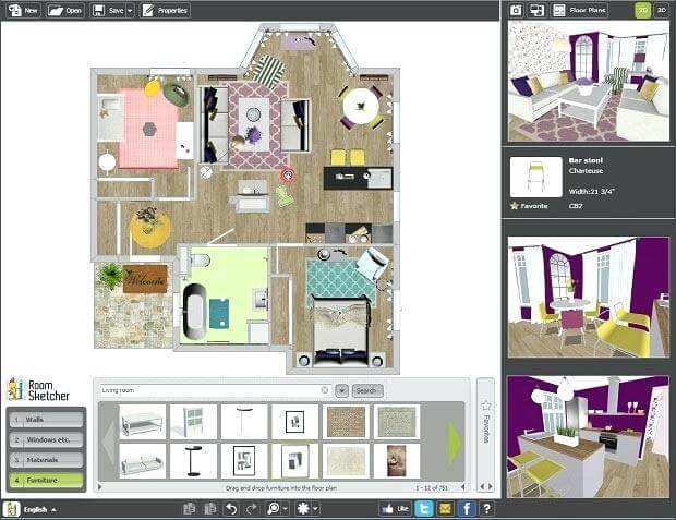  Best  Free Interior Designing Software Create Beautiful 