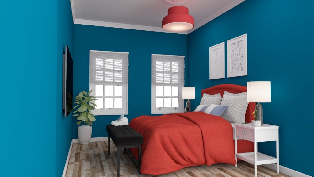 room design created on Foyr Neo