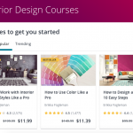 udemy online interior designing courses