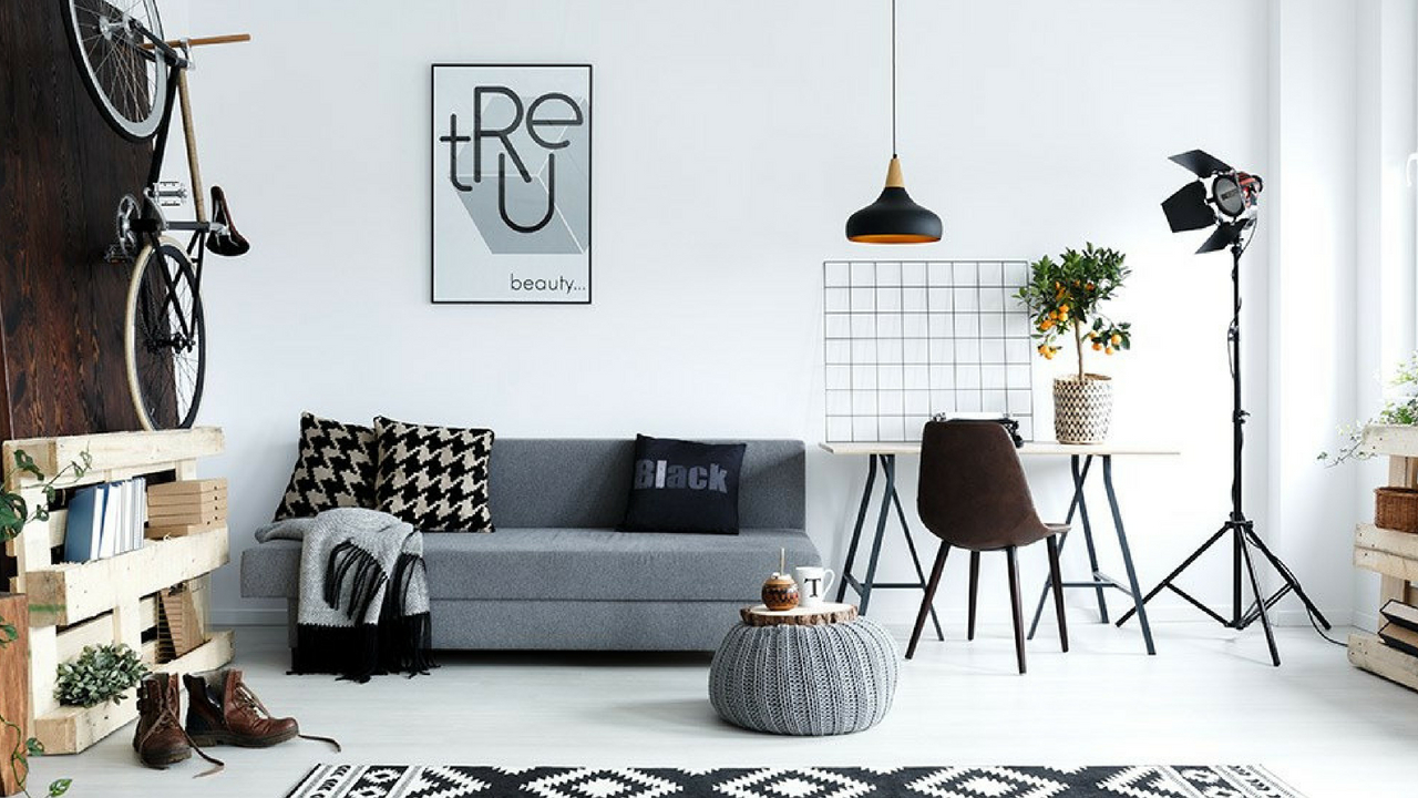 Studio Apartment Interior Design With Cute Decorating Ideas - RooHome