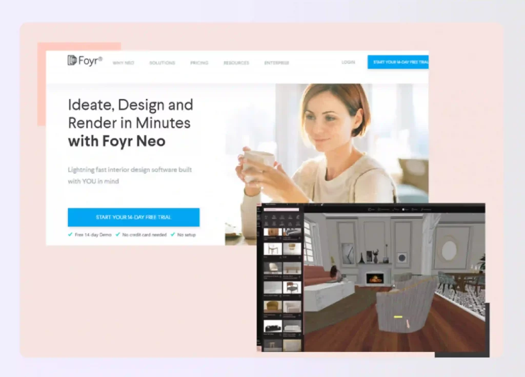 Foyr is a powerful interior design tool