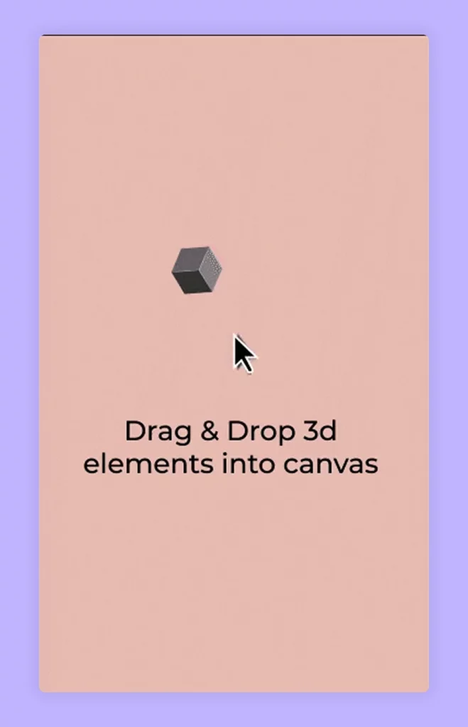 Drag and drop elements