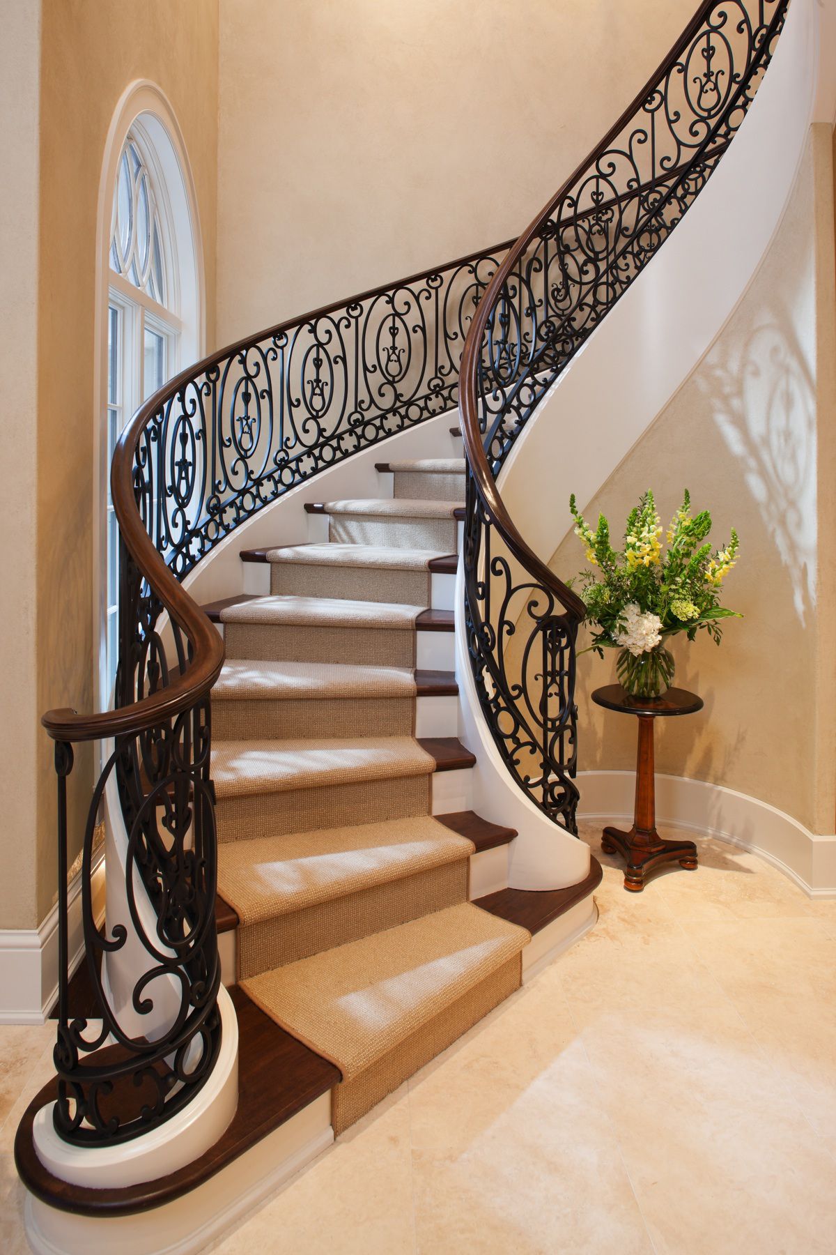 Curved Staircase