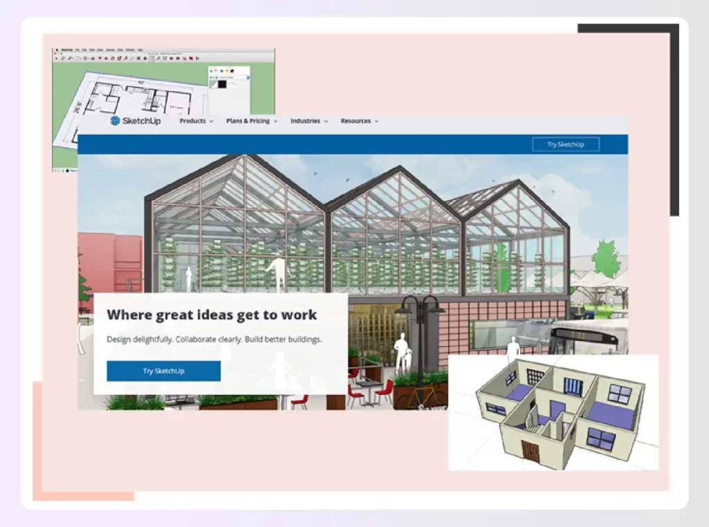 3D modeling in room design software