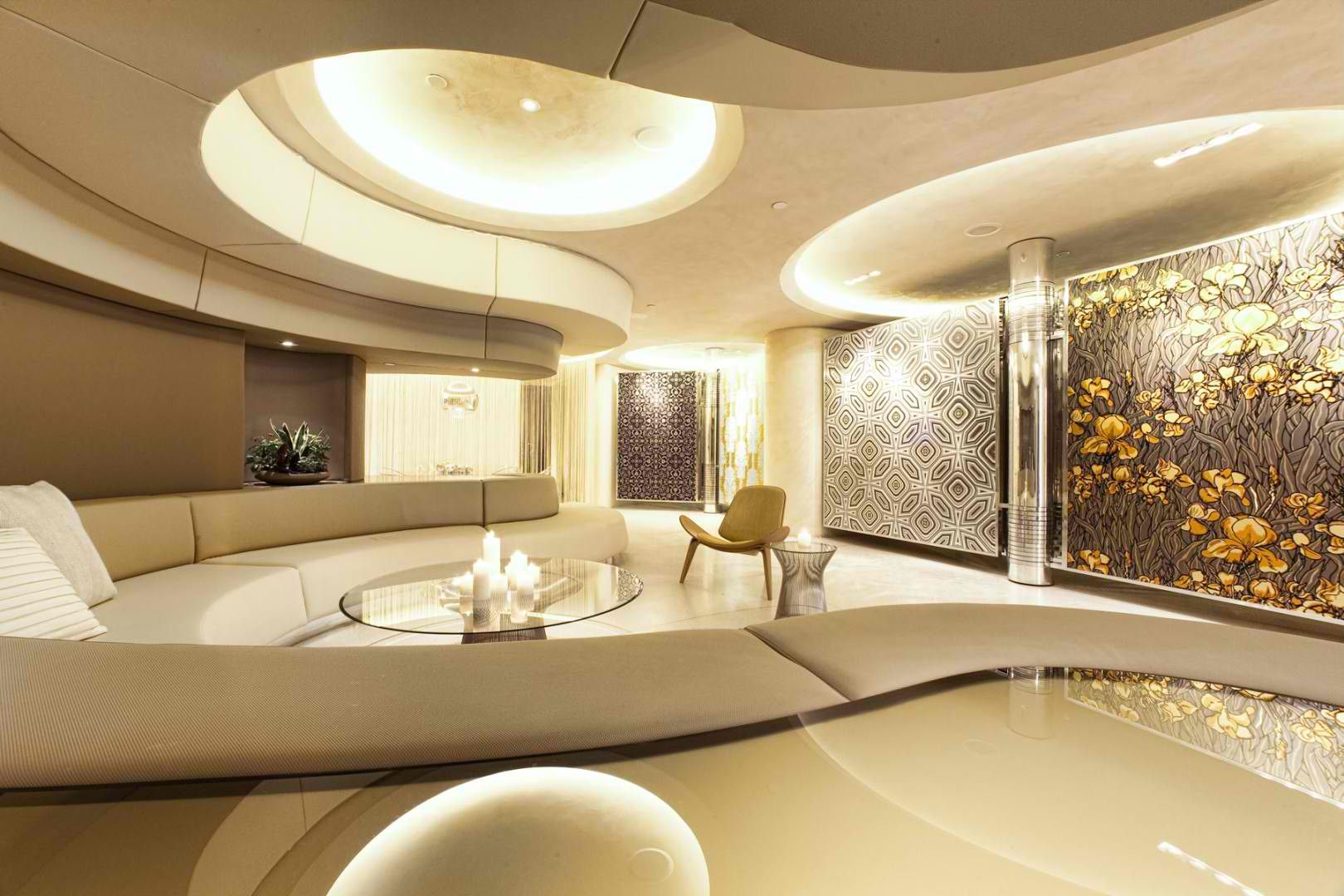 futuristic interior design living room