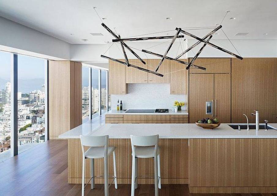 Contemporary light fixtures hot sale for kitchen island