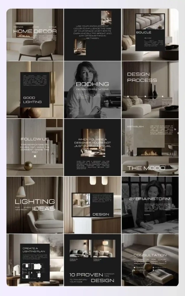 Influencer collaboration is a good strategy for interior designers