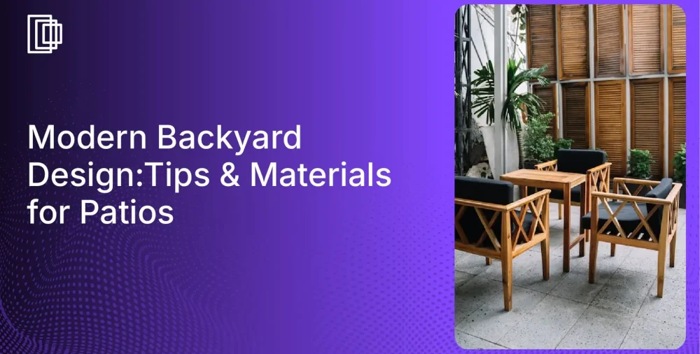 Visualize patio design ideas with Foyr