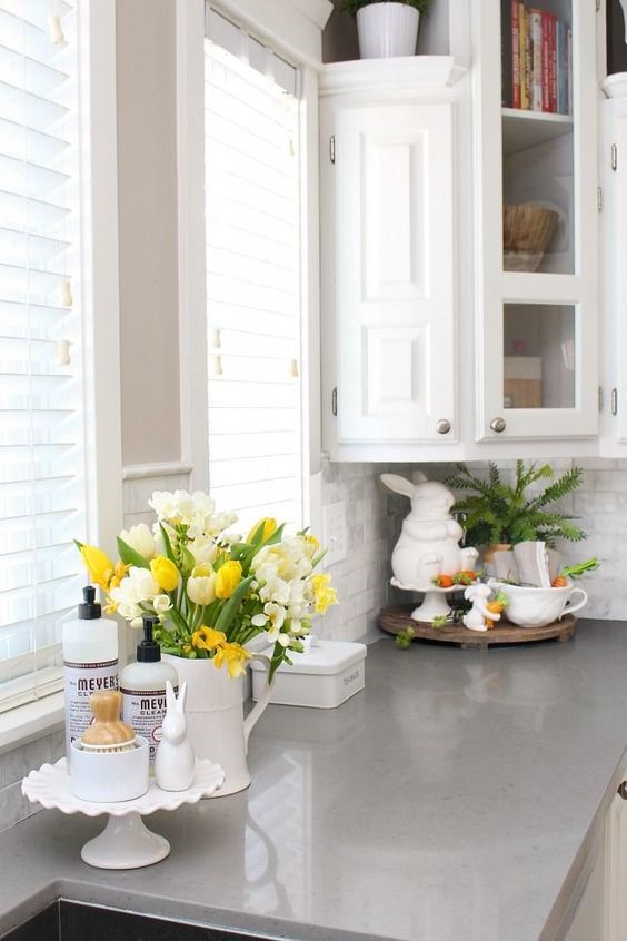 easy spring ideas for kitchen