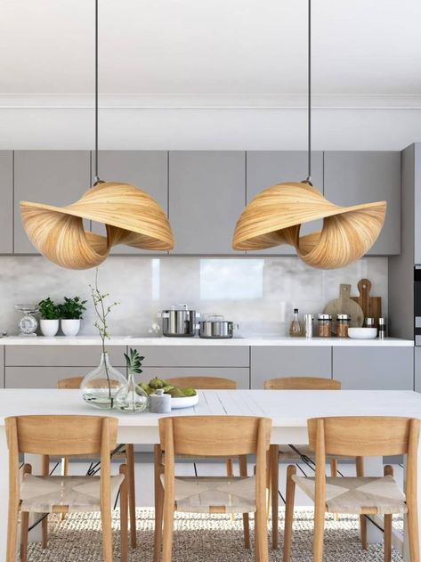 kitchen design with pendant light