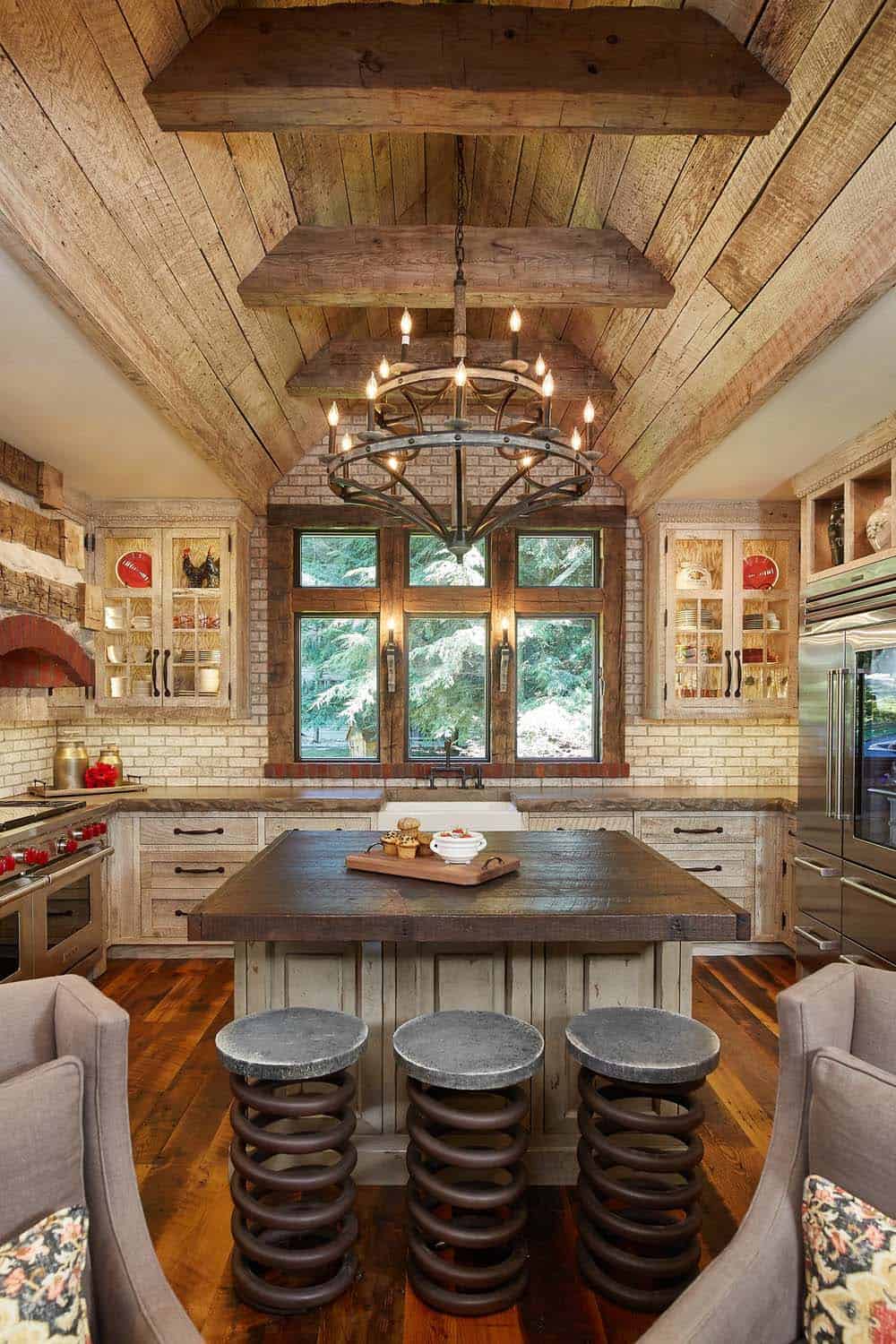 rustic country paradise kitchen