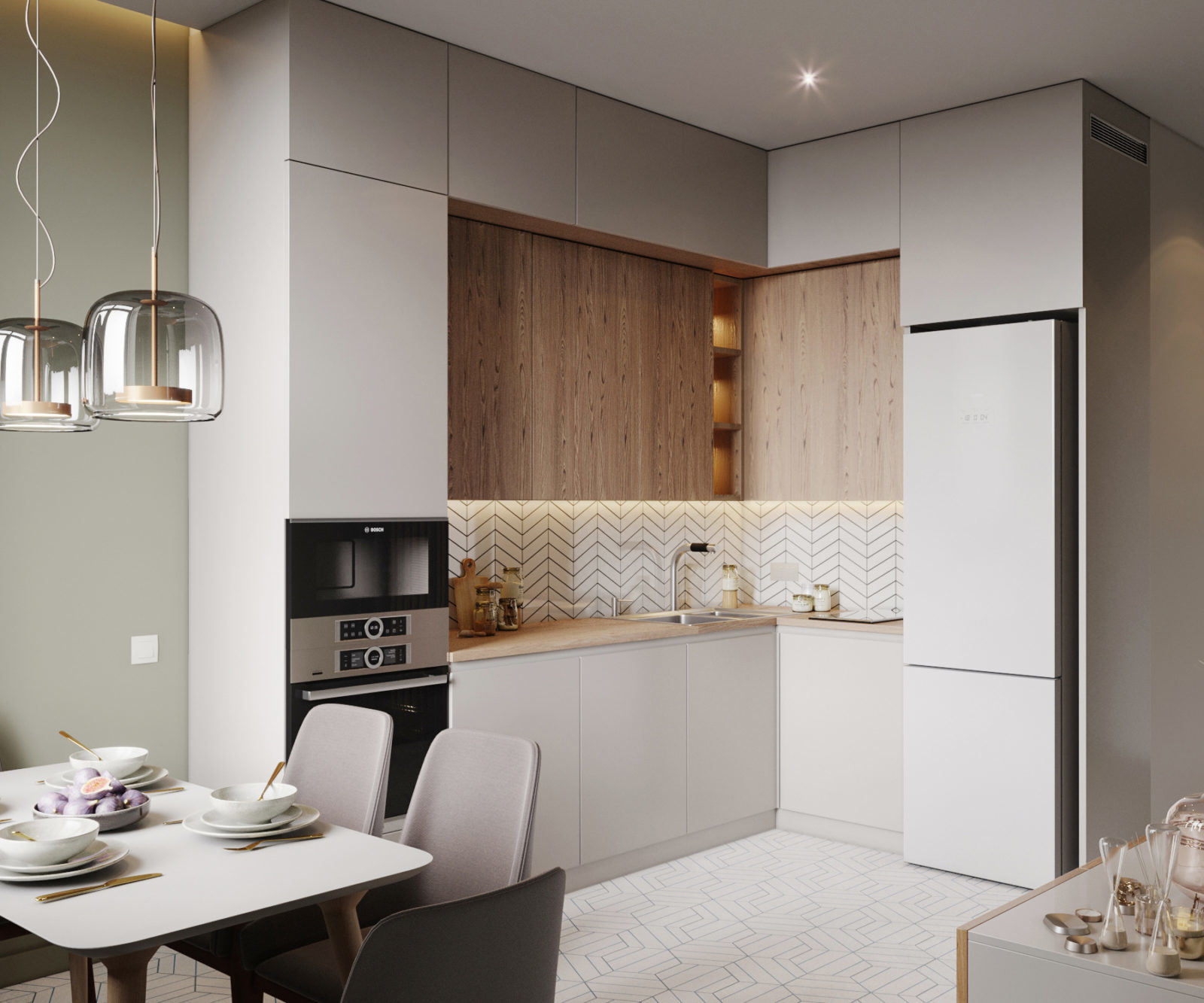 ultra modern small kitchens