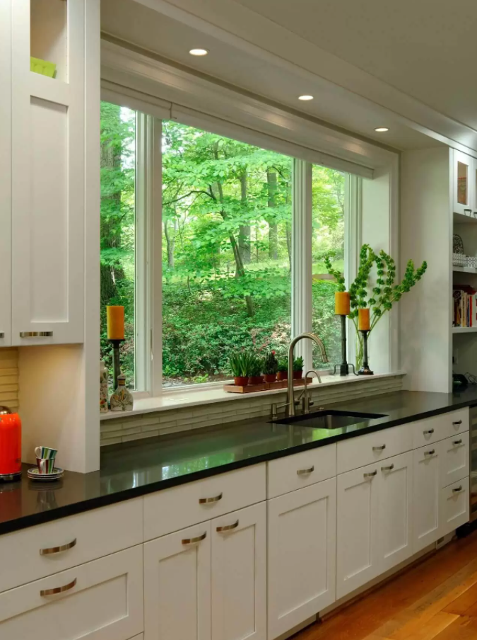 window kitchen design