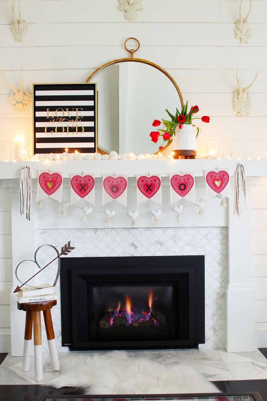 DIY fireplace decor ideas