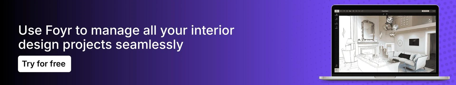 Foyr is a popular interior design software