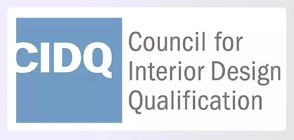 Logo for the National Council for Interior Design Qualification