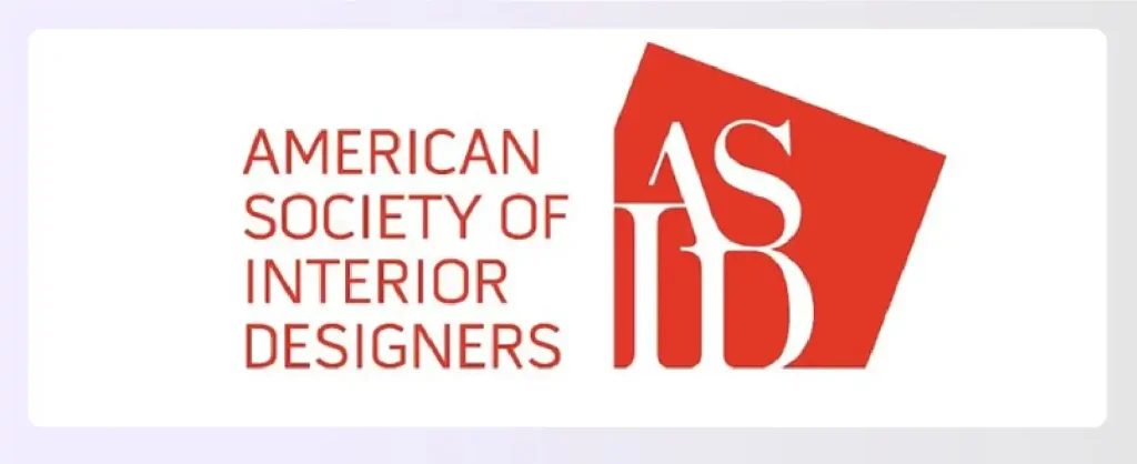Logo of ASID, an American interior design community