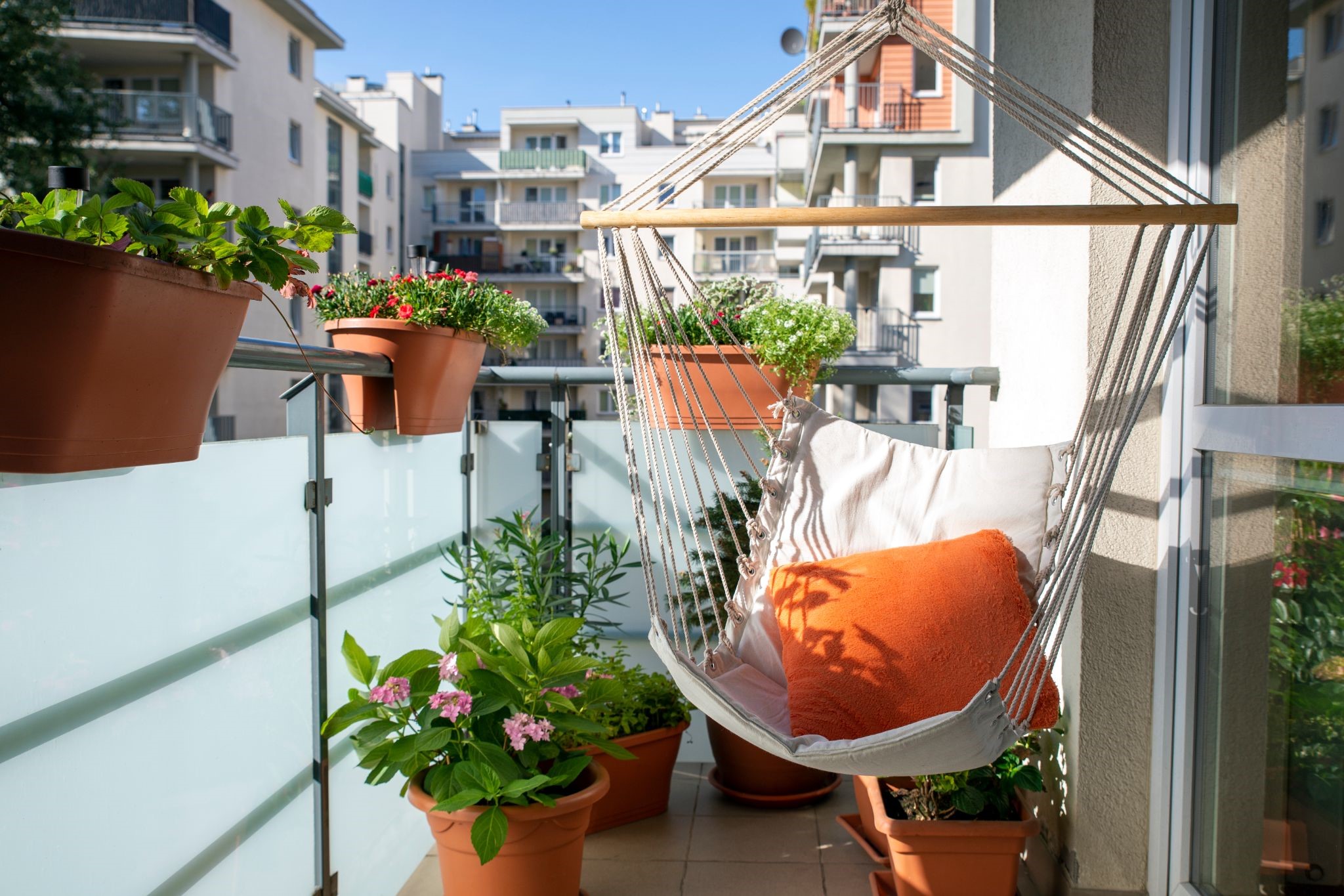 Mediterranean Style Outdoor Area