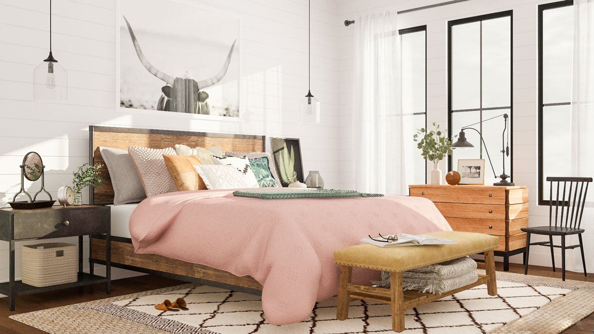 modern rustic bedroom design ideas