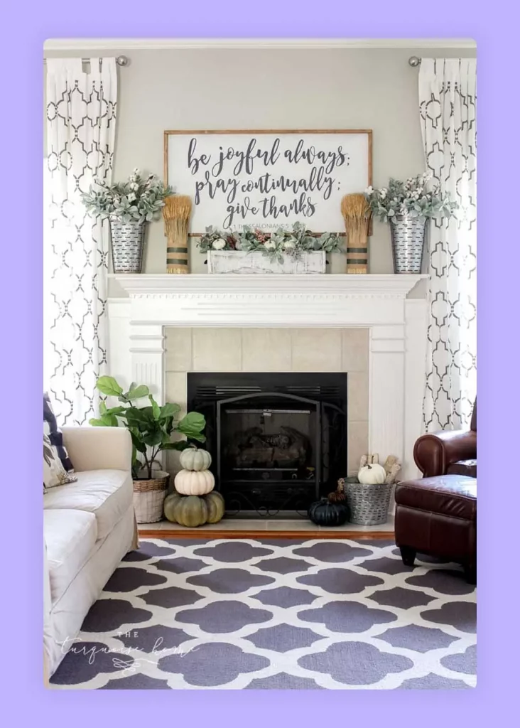 working fireplace