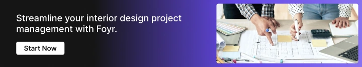 Foyr helps interior designers manage their projects in a better way. 